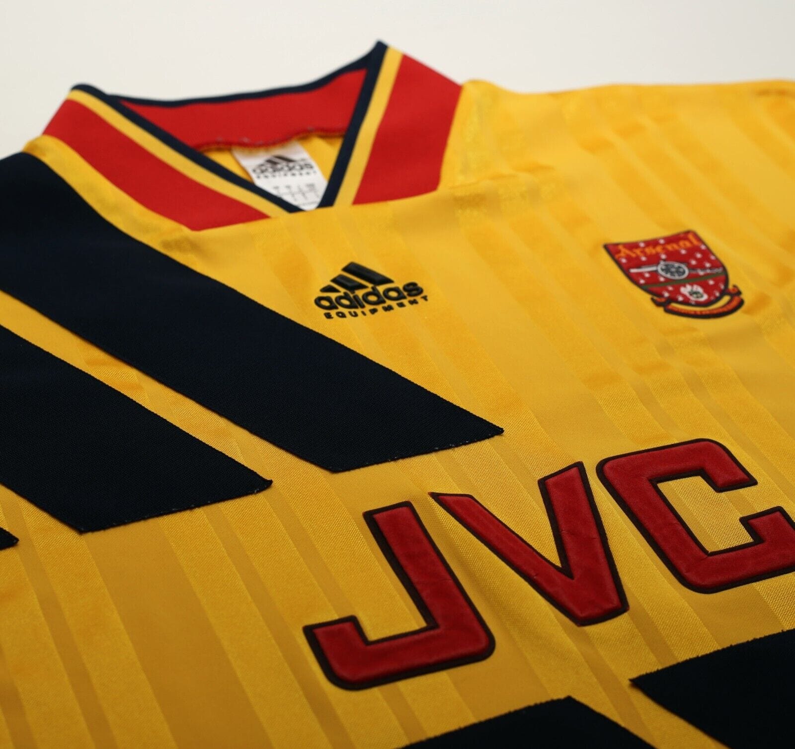 1993/94 MERSON #10 Arsenal Retro adidas Equipment Away Football Shirt (S/M)