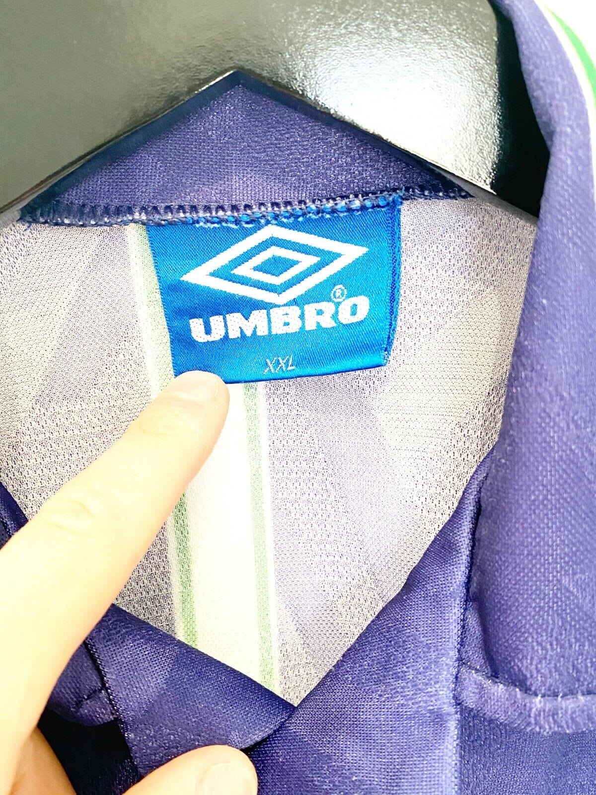 1993/94 NORTHERN IRELAND Vintage Original Umbro Away Football Shirt (XXL)