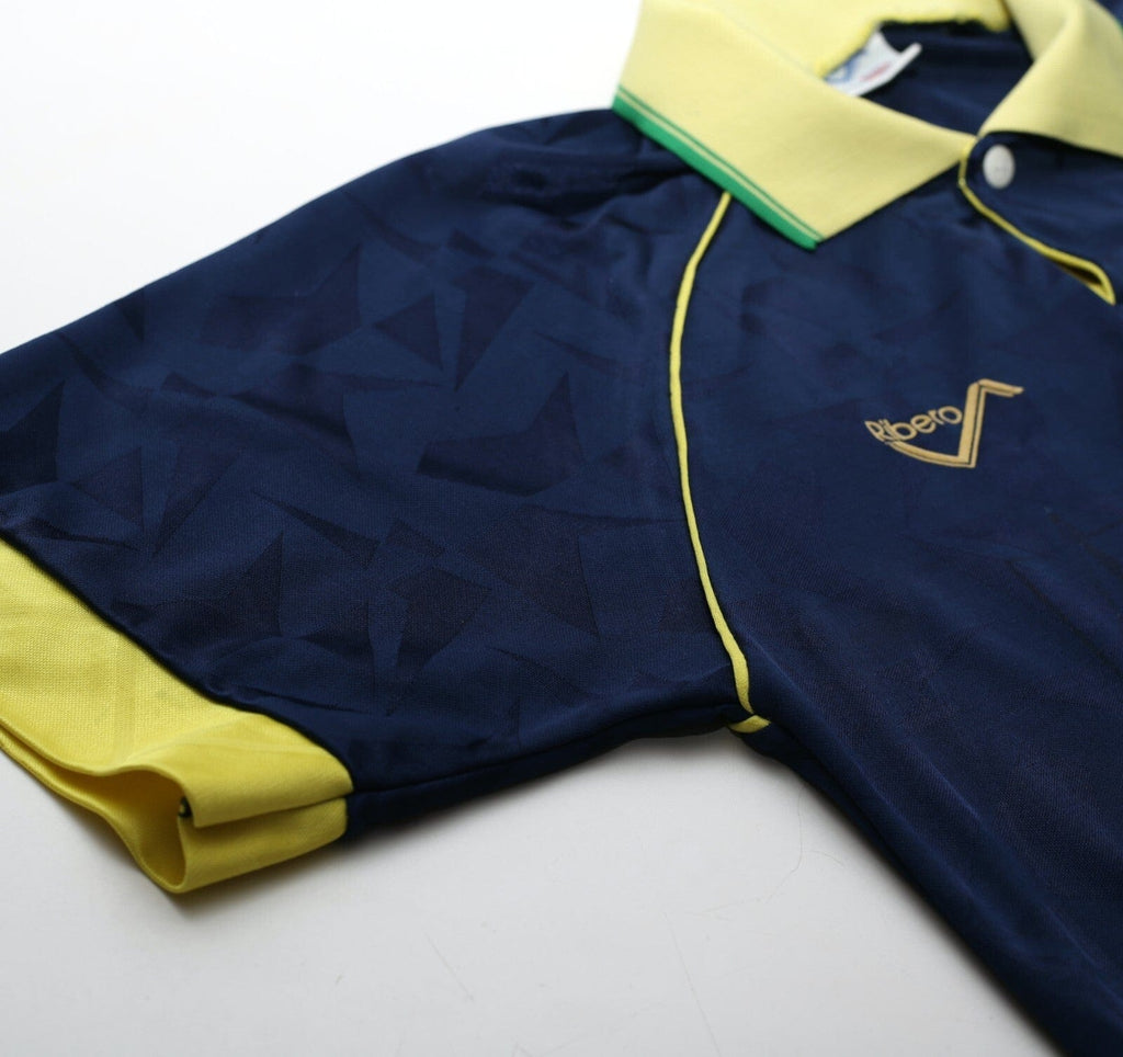1993/94 NORWICH CITY Vintage Ribero UEFA Cup Away Shirt (S)