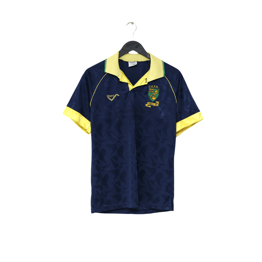 1993/94 NORWICH CITY Vintage Ribero UEFA Cup Away Shirt (S)