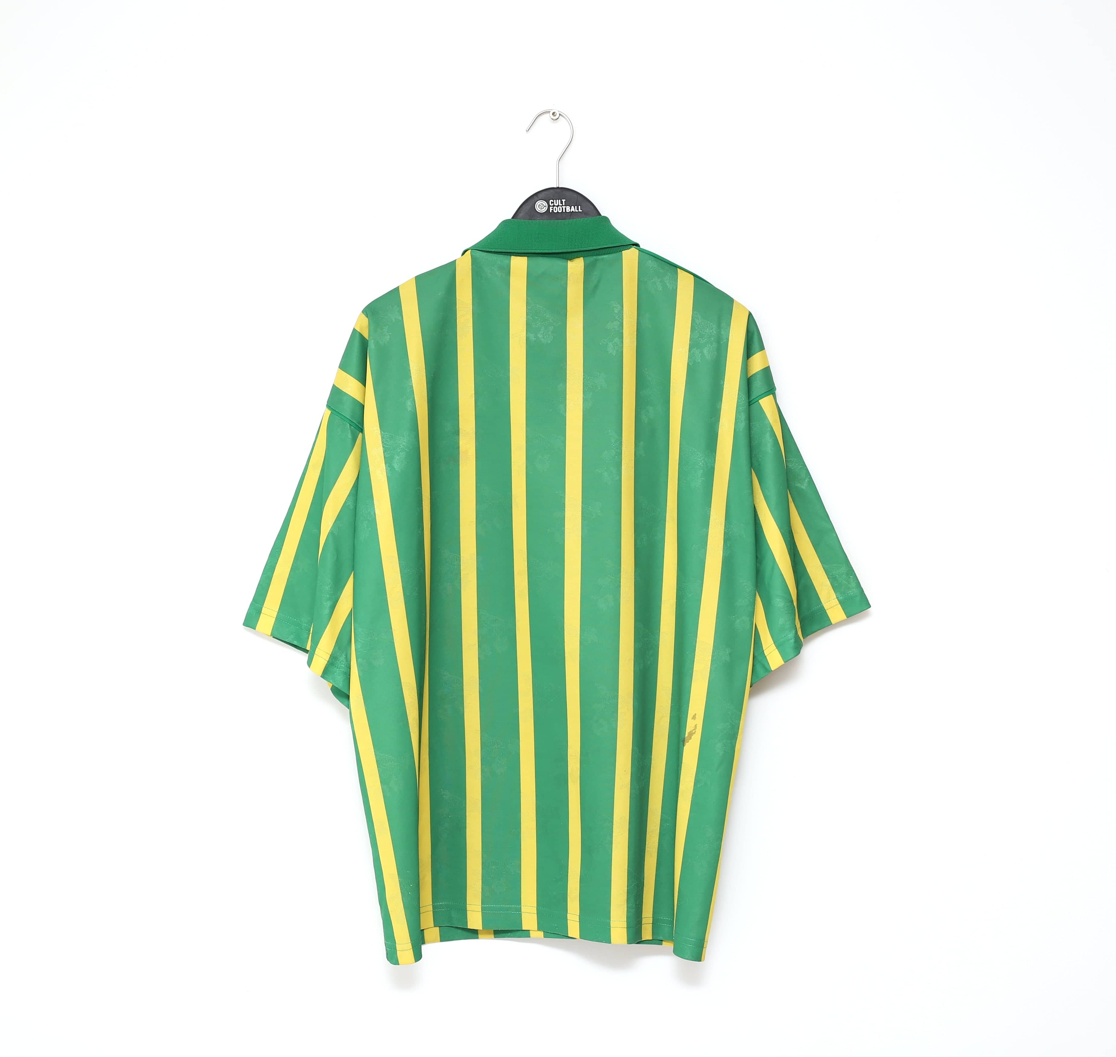 1993/94 WEST BROM Vintage Pelada Away Football Shirt Jersey (XL)