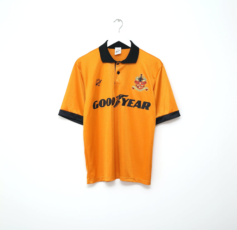1993/94 WOLVERHAMPTON WANDERERS Vintage Molineux Home Football Shirt (M)