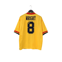 1993/94 Wright #8 Arsenal adidas Equipment Away Football Shirt (XL)