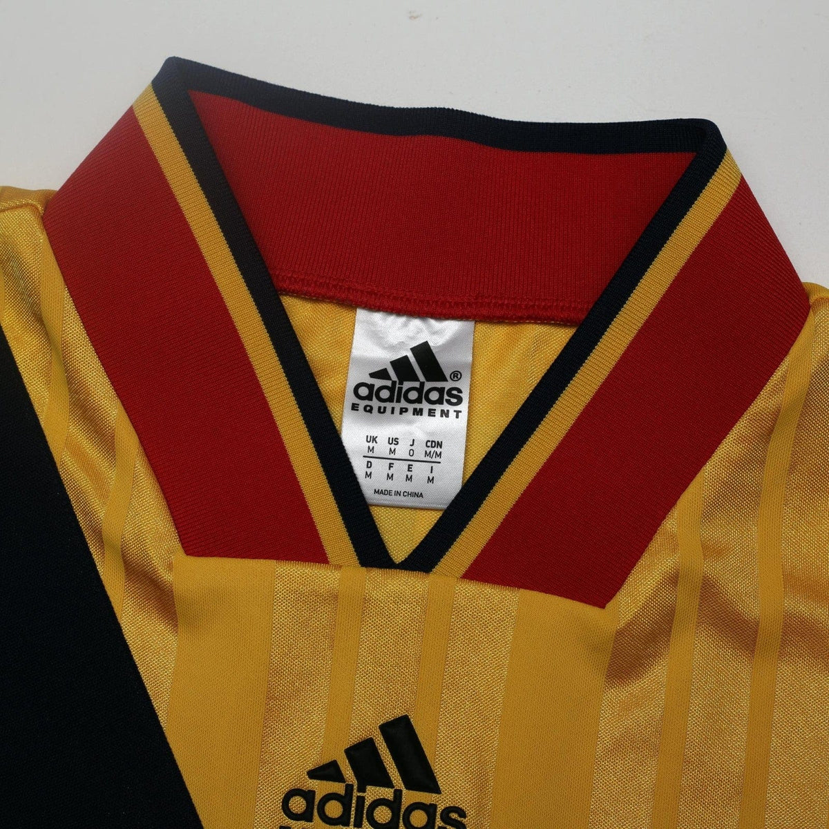 1993/94 Wright #8 Arsenal Retro adidas Equipment Away Football Shirt (M/L)