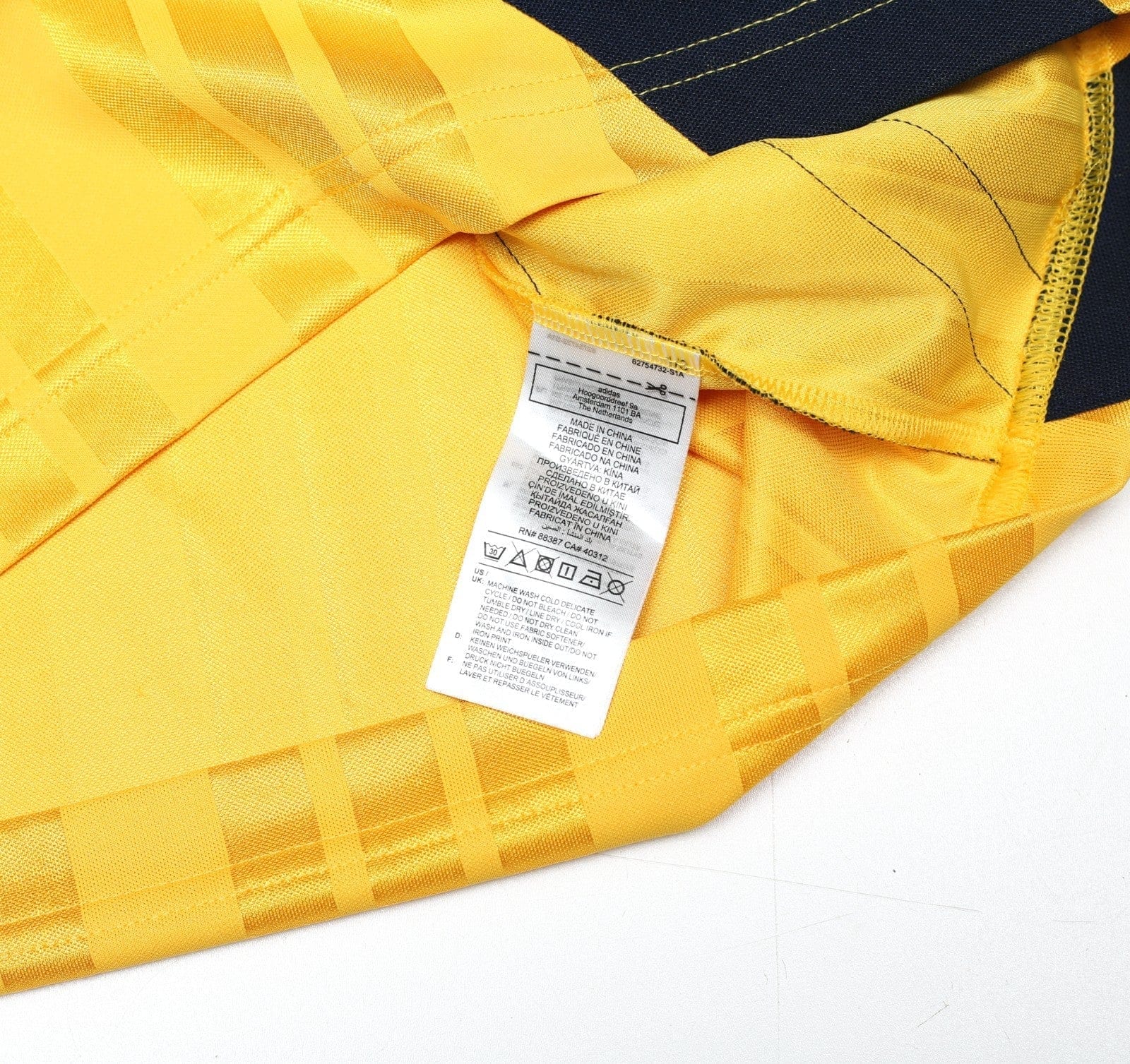 1993/94 WRIGHT #8 Arsenal Retro adidas Equipment Away Football Shirt (S/M)