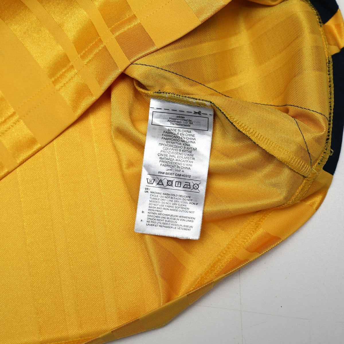 1993/94 Wright #8 Arsenal Retro adidas Equipment Away Football Shirt (S/M)