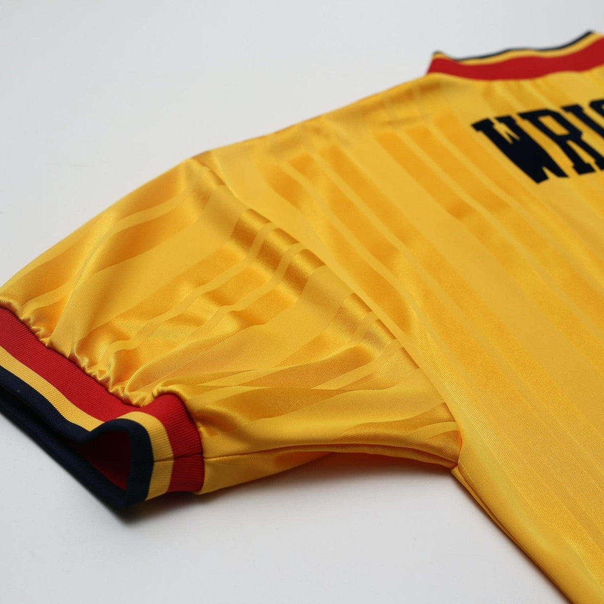 1993/94 Wright #8 Arsenal Retro adidas Equipment Away Football Shirt (S/M)