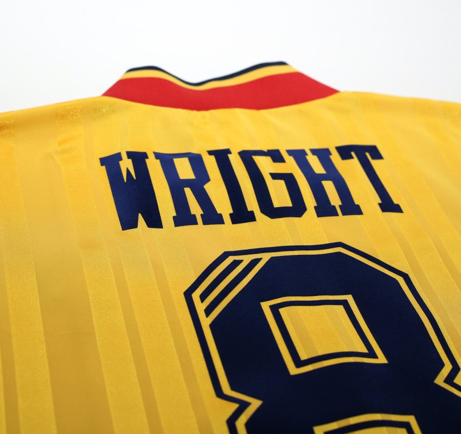 1993/94 WRIGHT #8 Arsenal Retro adidas Equipment Away Football Shirt (S/M)