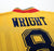 1993/94 WRIGHT #8 Arsenal Retro adidas Equipment Away Football Shirt (S/M)