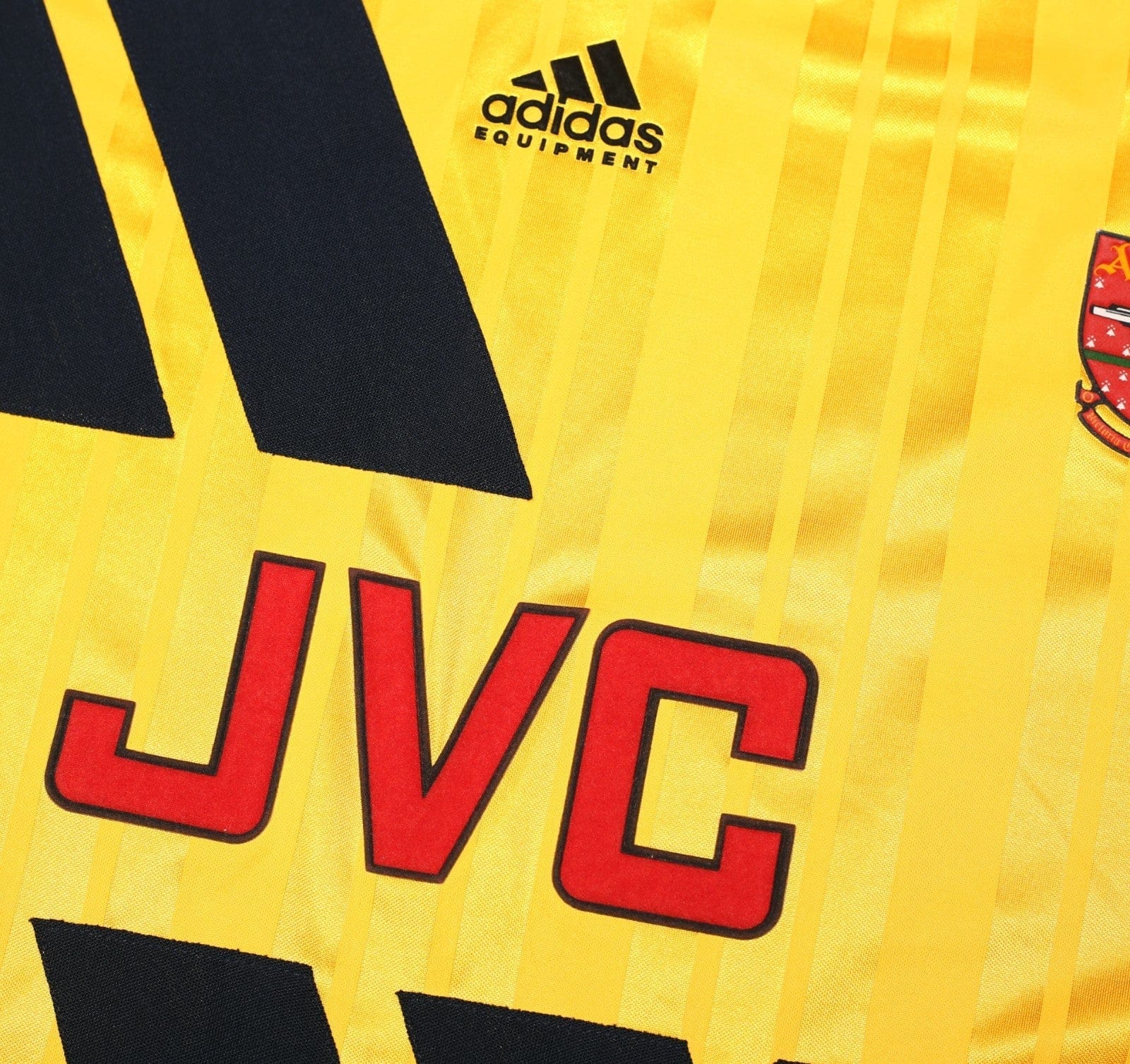 1993/94 WRIGHT #8 Arsenal Retro adidas Equipment Away Football Shirt (XL/XXL)