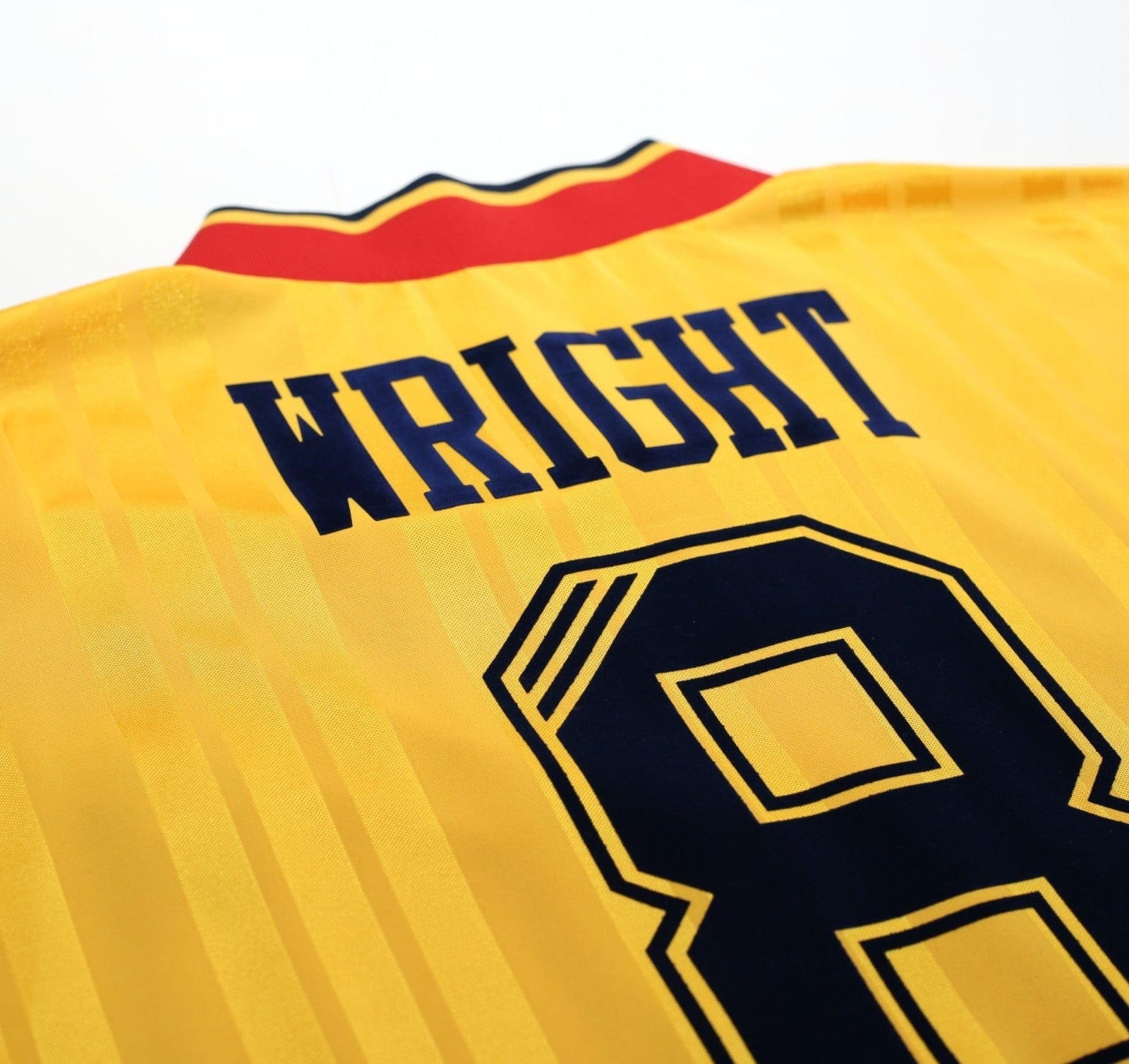 1993/94 WRIGHT #8 Arsenal Retro adidas Equipment Away Football Shirt (XL/XXL)