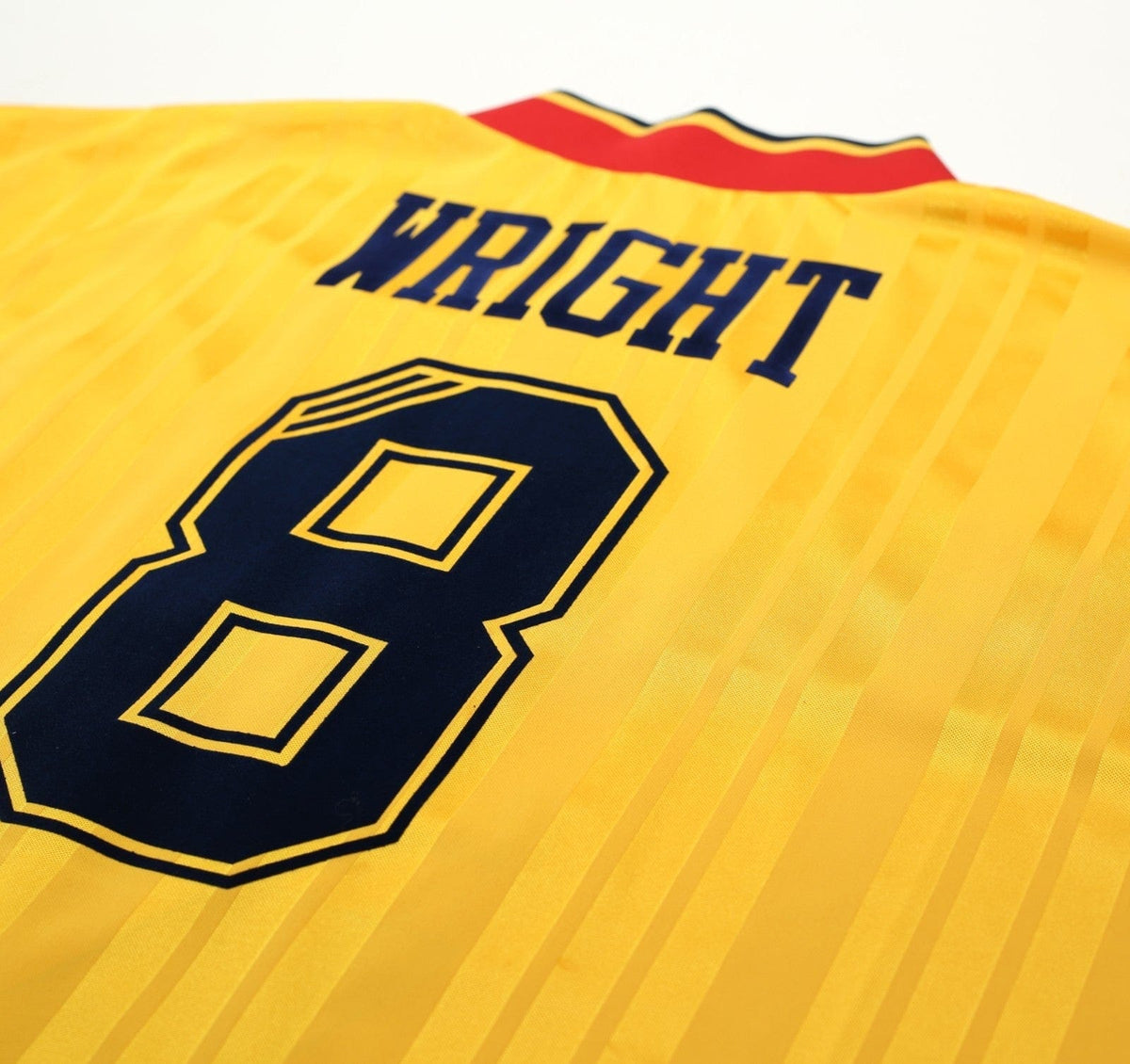 1993/94 WRIGHT #8 Arsenal Retro adidas Equipment Away Football Shirt (XL/XXL)