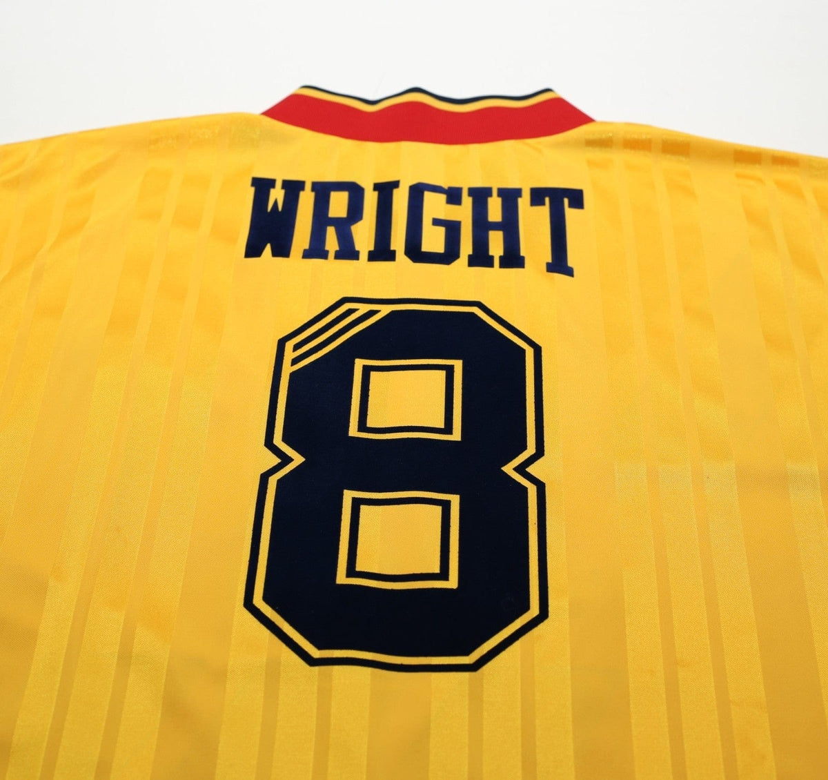1993/94 WRIGHT #8 Arsenal Retro adidas Equipment Away Football Shirt (XL/XXL)