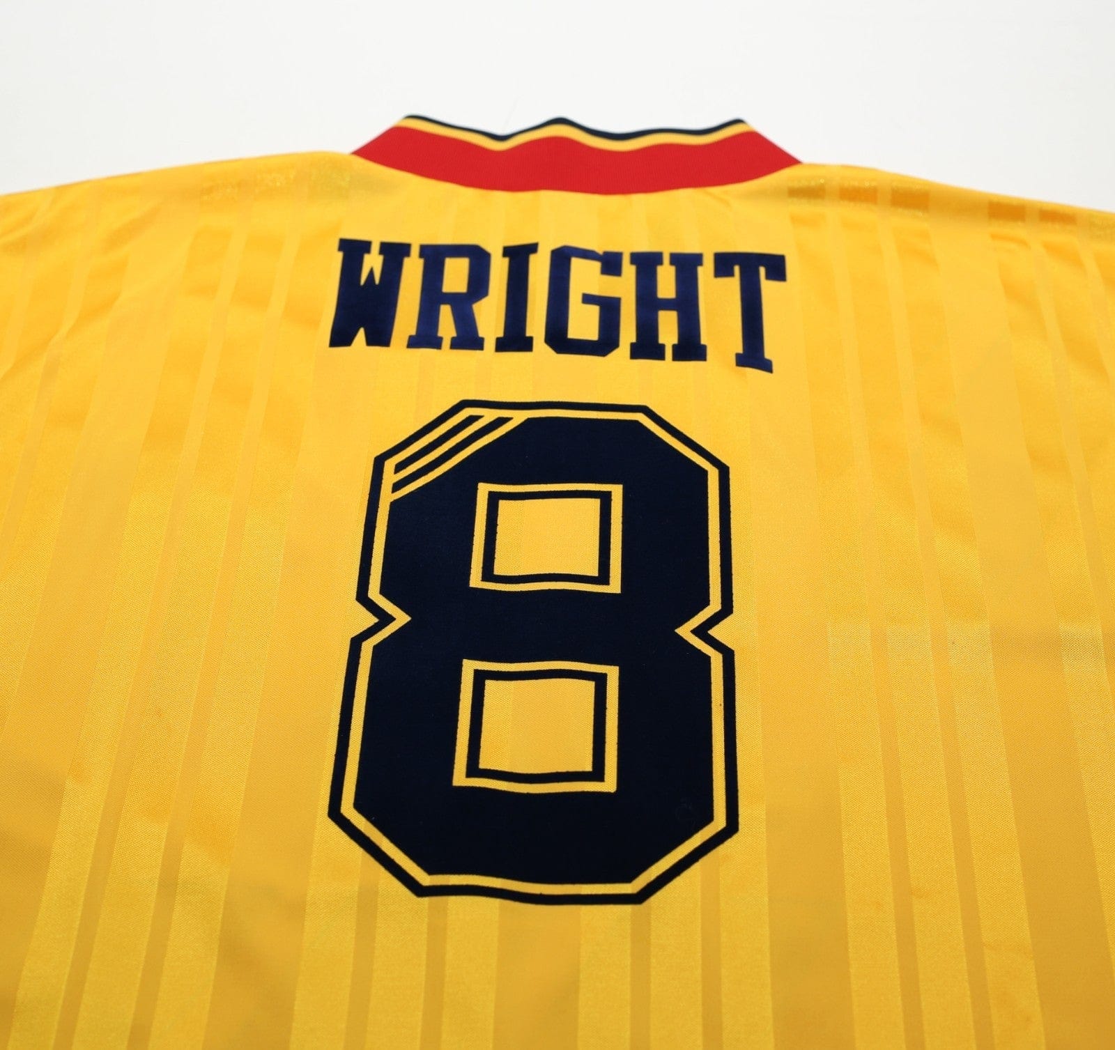1993/94 WRIGHT #8 Arsenal Retro adidas Equipment Away Football Shirt (XL/XXL)