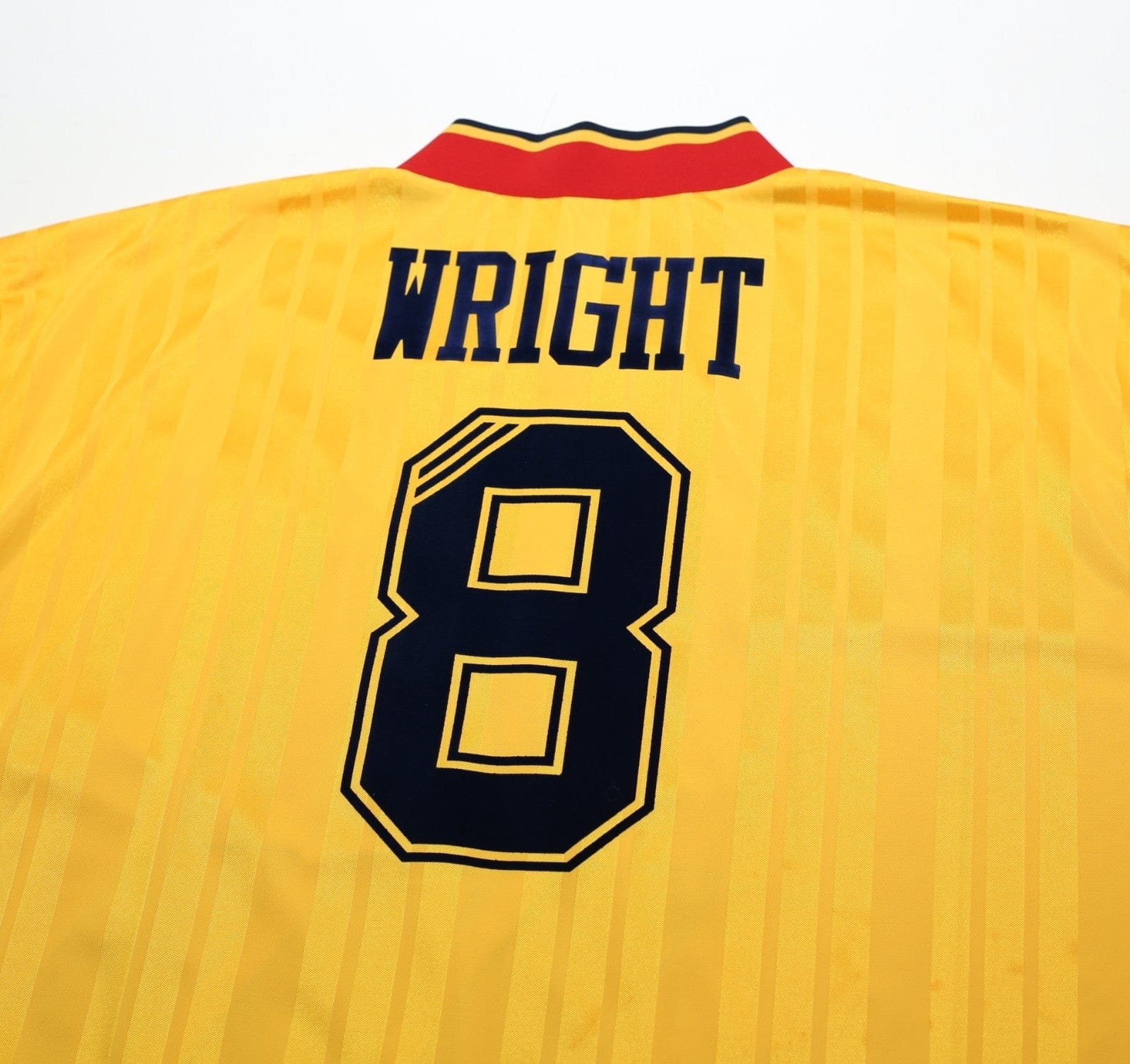 1993/94 WRIGHT #8 Arsenal Retro adidas Equipment Away Football Shirt (XL/XXL)