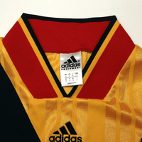 1993/94 Wright #8 Arsenal Retro adidas Equipment Away L/S Football Shirt (S/M)