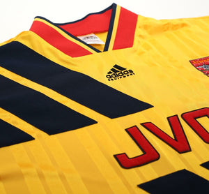 1993/94 WRIGHT #8 Arsenal Retro adidas Equipment LS Away Football Shir –  Cult Football