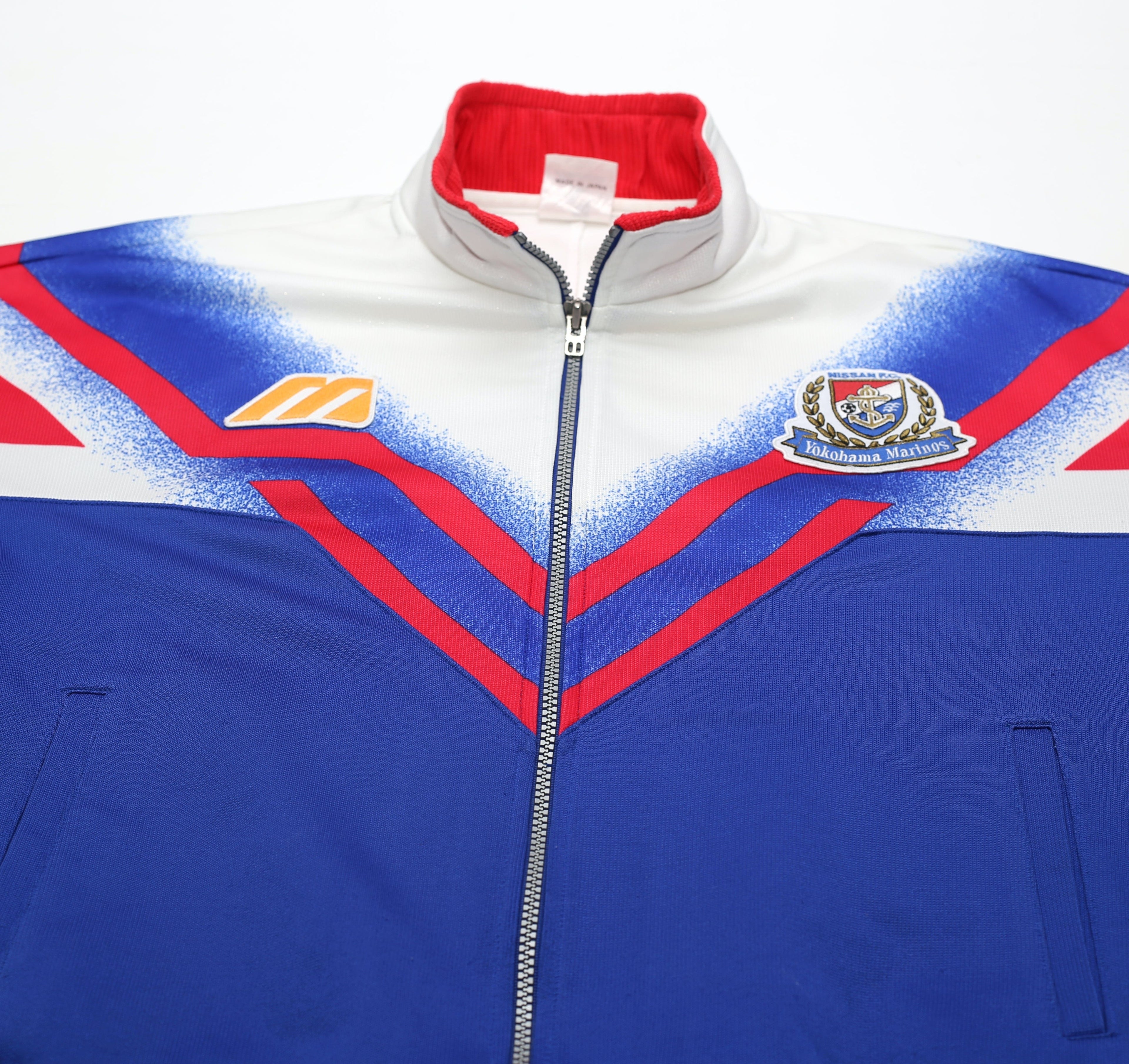 1993/94 YOKOHAMA MARINOS Vintage Mizuno Track Top Jacket (M)