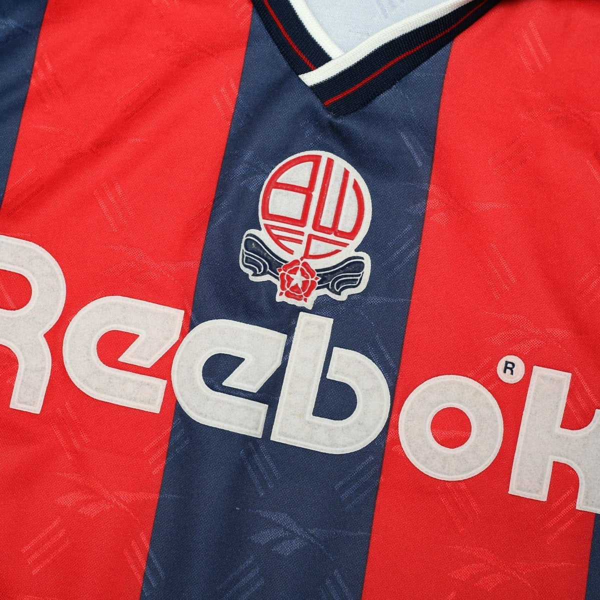 1993/95 Bolton Wanderers Vintage Reebok Football Away Shirt (M) 38/40