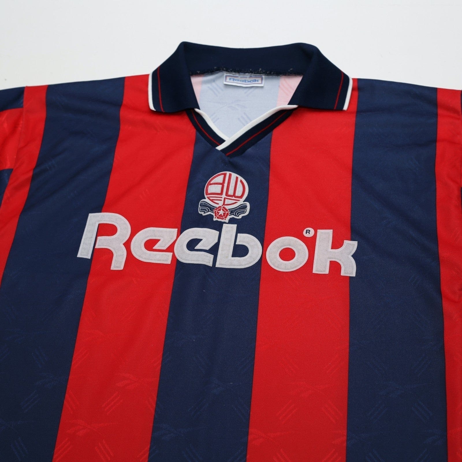 1993/95 Bolton Wanderers Vintage Reebok Football Away Shirt (M) 38/40