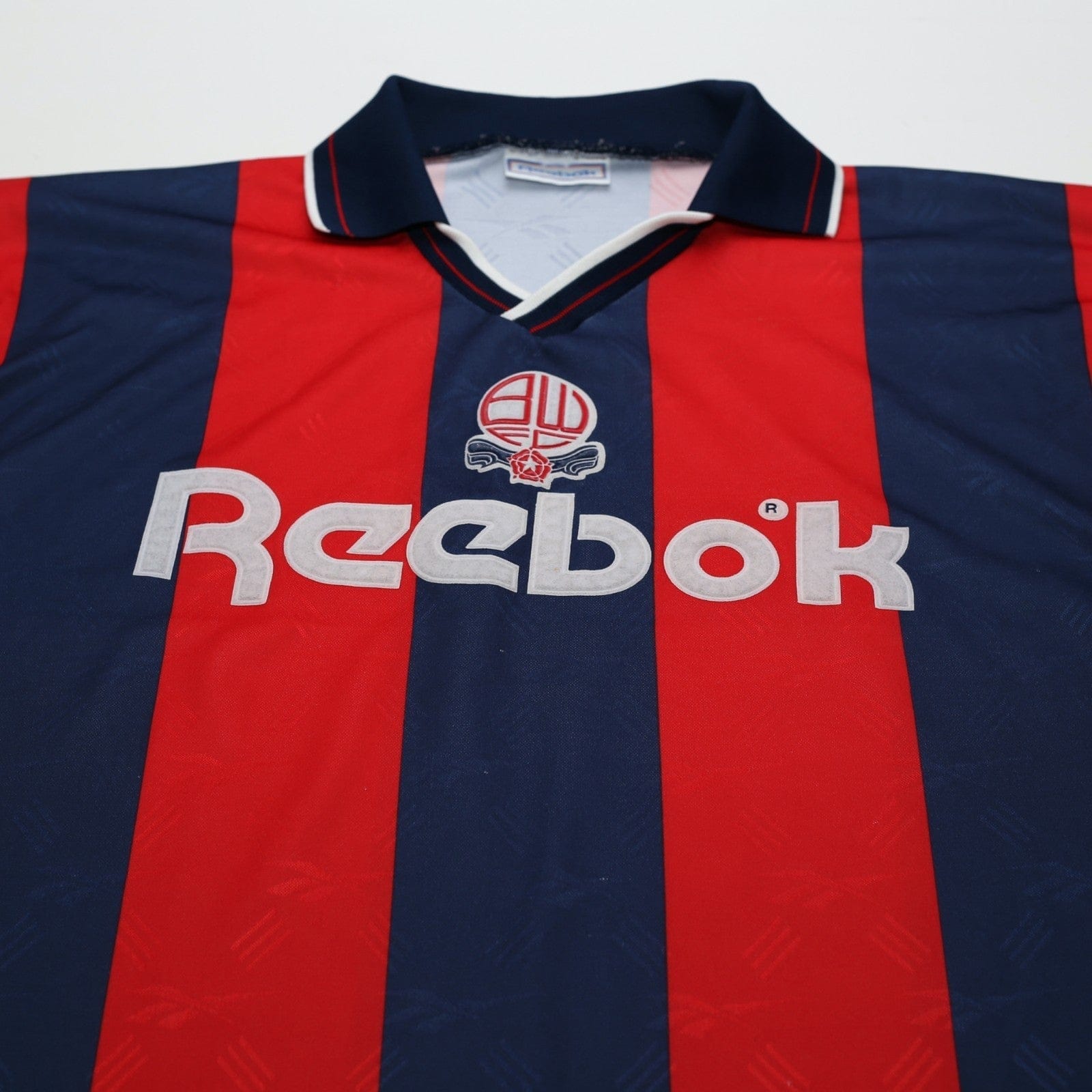 1993/95 Bolton Wanderers Vintage Reebok Football Away Shirt (M) 38/40
