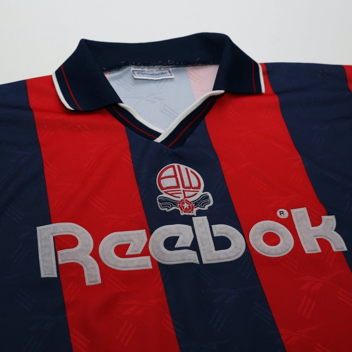 1993/95 Bolton Wanderers Vintage Reebok Football Away Shirt (M) 38/40