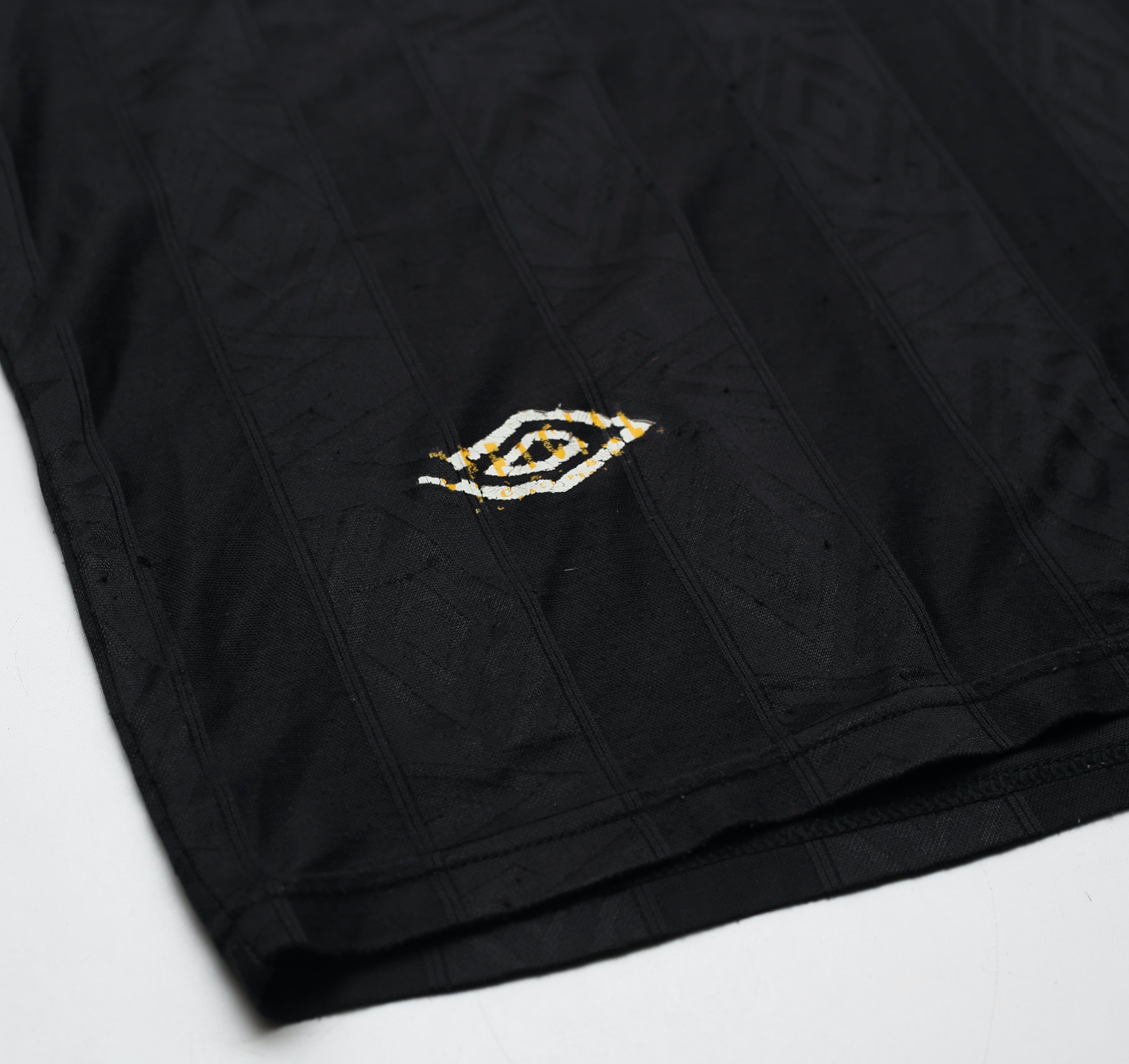 1993/95 CANTONA #7 Manchester United Vintage Umbro Away Football Shirt (L/XL)