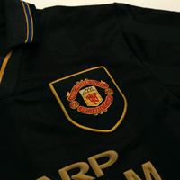 1993/95 Cantona #7 Manchester United Vintage Umbro Away Football Shirt (M)