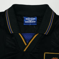 1993/95 Cantona #7 Manchester United Vintage Umbro Away Football Shirt (M)