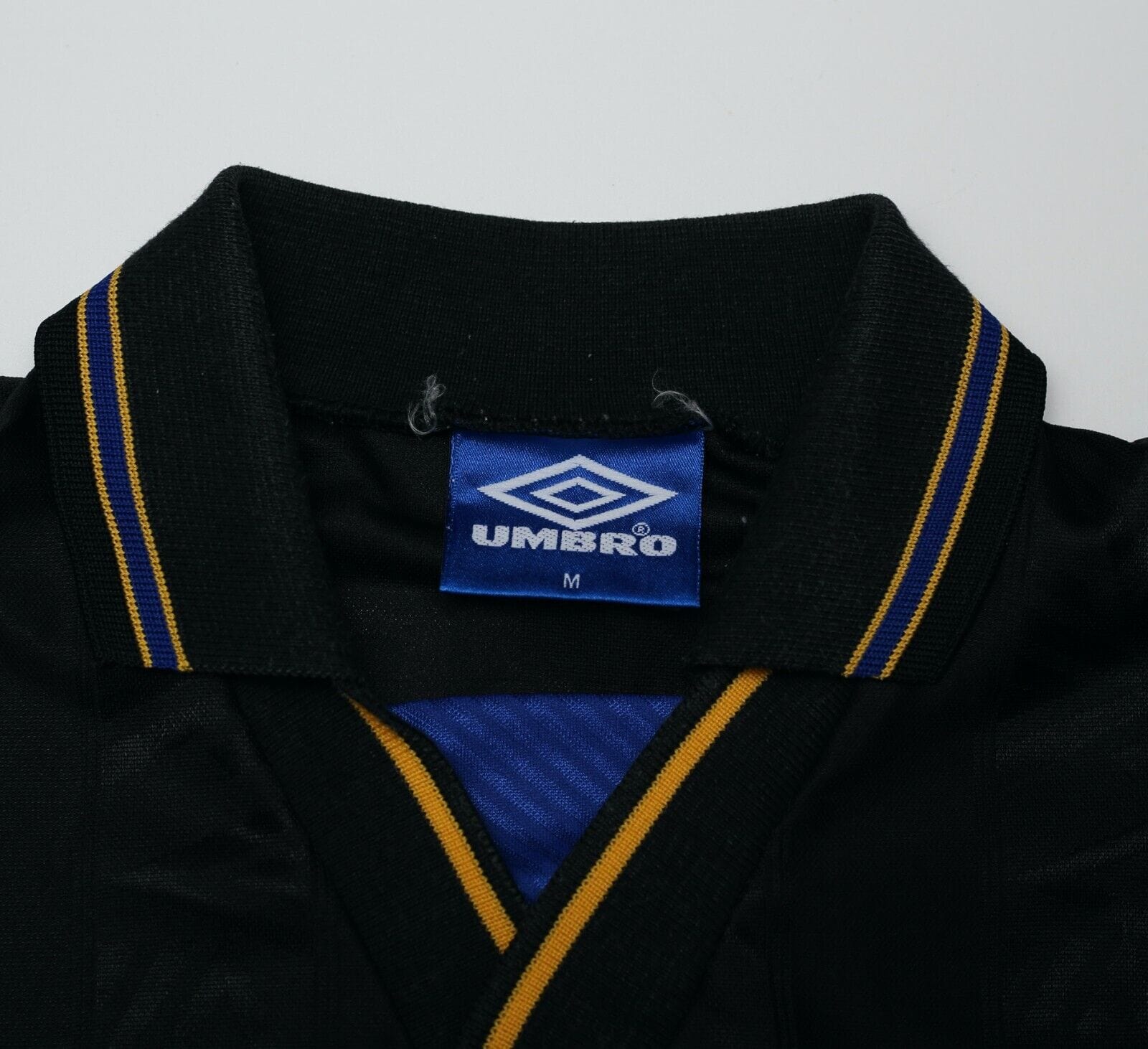 1993/95 CANTONA #7 Manchester United Vintage Umbro Away Football Shirt (M)