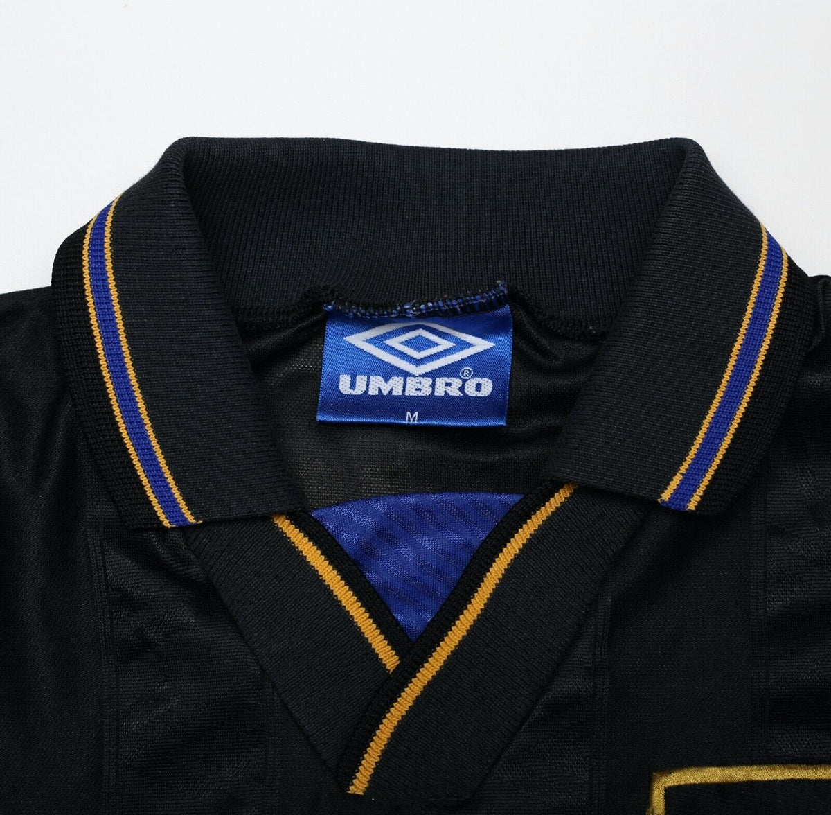 1993/95 CANTONA #7 Manchester United Vintage Umbro Away Football Shirt (M)