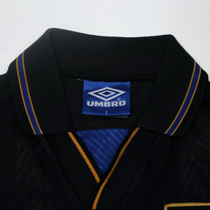 1993/95 Cantona #7 Manchester United Vintage Umbro Away Football Shirt (S)