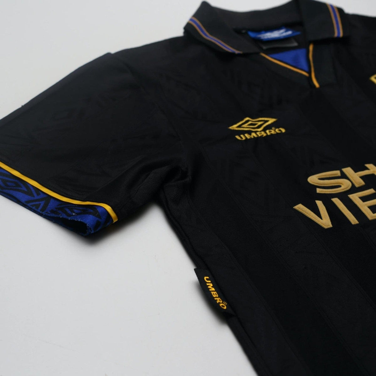1993/95 Cantona #7 Manchester United Vintage Umbro Away Football Shirt (S)
