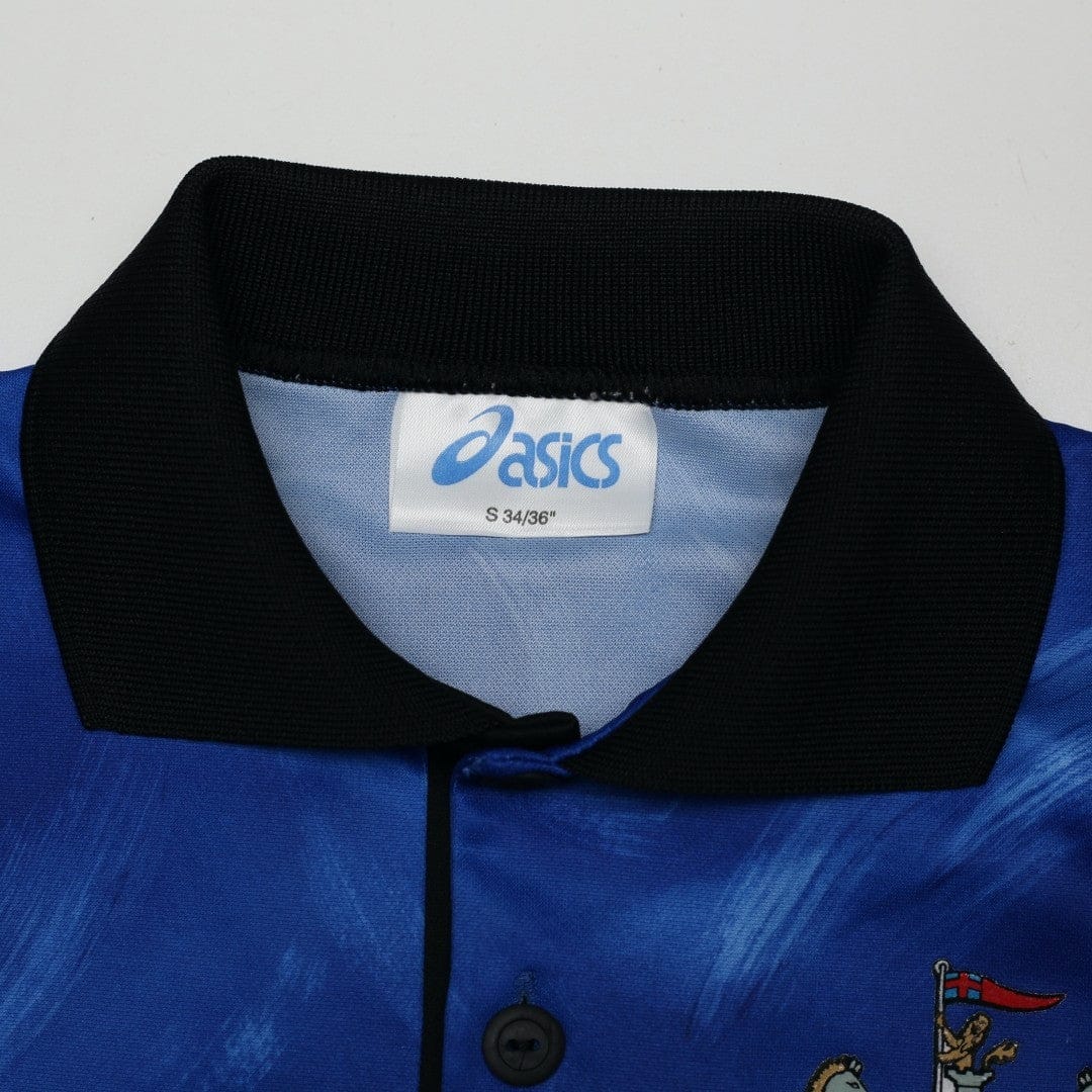 1993/95 Cole #9 Newcastle United Vintage Asics Away Football Shirt (S)