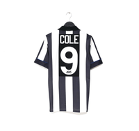 1993/95 COLE #9 Newcastle United Vintage Asics Home Football Shirt (S)