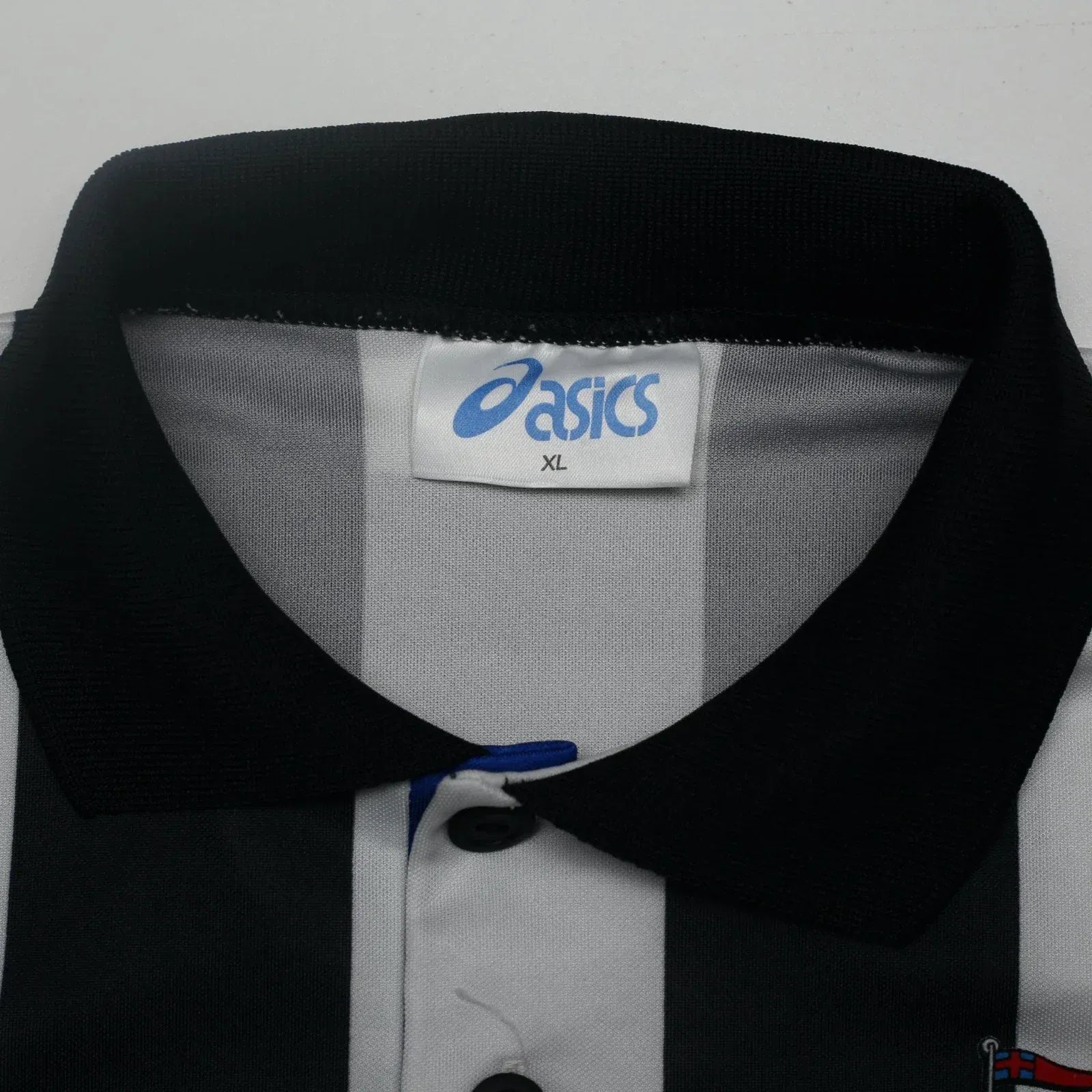 1993/95 Cole #9 Newcastle United Vintage Asics Home Football Shirt (XL)