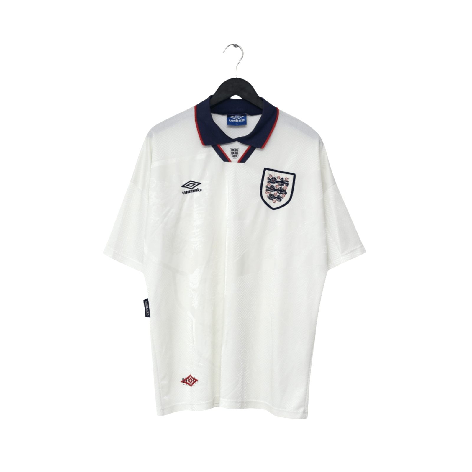 1993/95 England Vintage Umbro Home Football Shirt (XL)