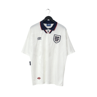 1993/95 England Vintage Umbro Home Football Shirt (XL)