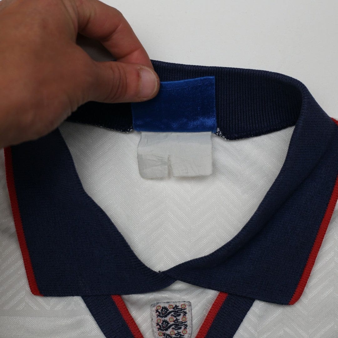 1993/95 England Vintage Umbro Home Football Shirt (XL)
