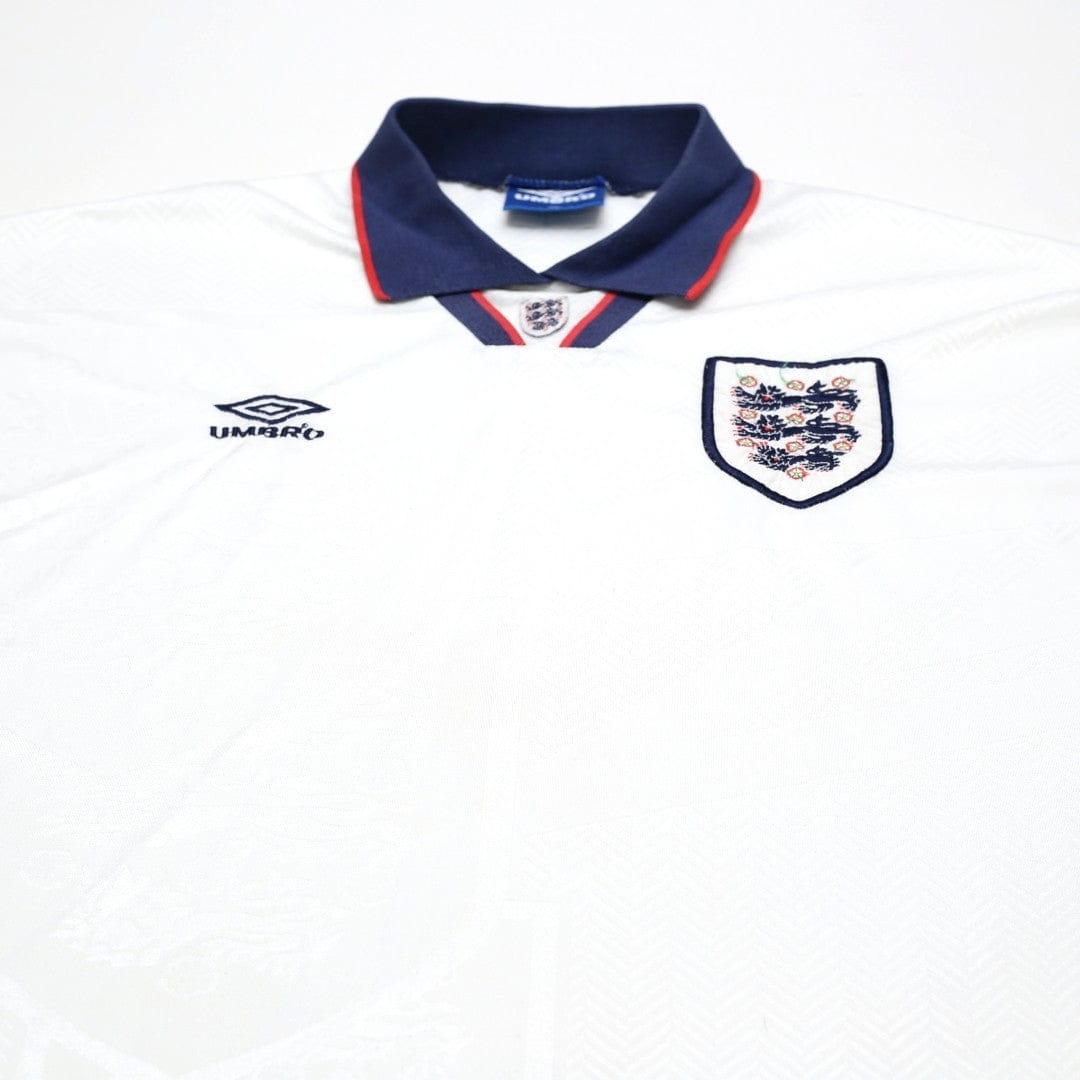 1993/95 England Vintage Umbro Home Football Shirt (XL)
