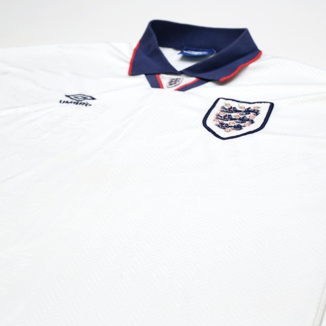 1993/95 England Vintage Umbro Home Football Shirt (XL)