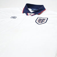 1993/95 England Vintage Umbro Home Football Shirt (XL)