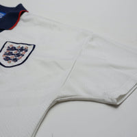 1993/95 Gascoigne #8 England Vintage Umbro Home Football Shirt (L)