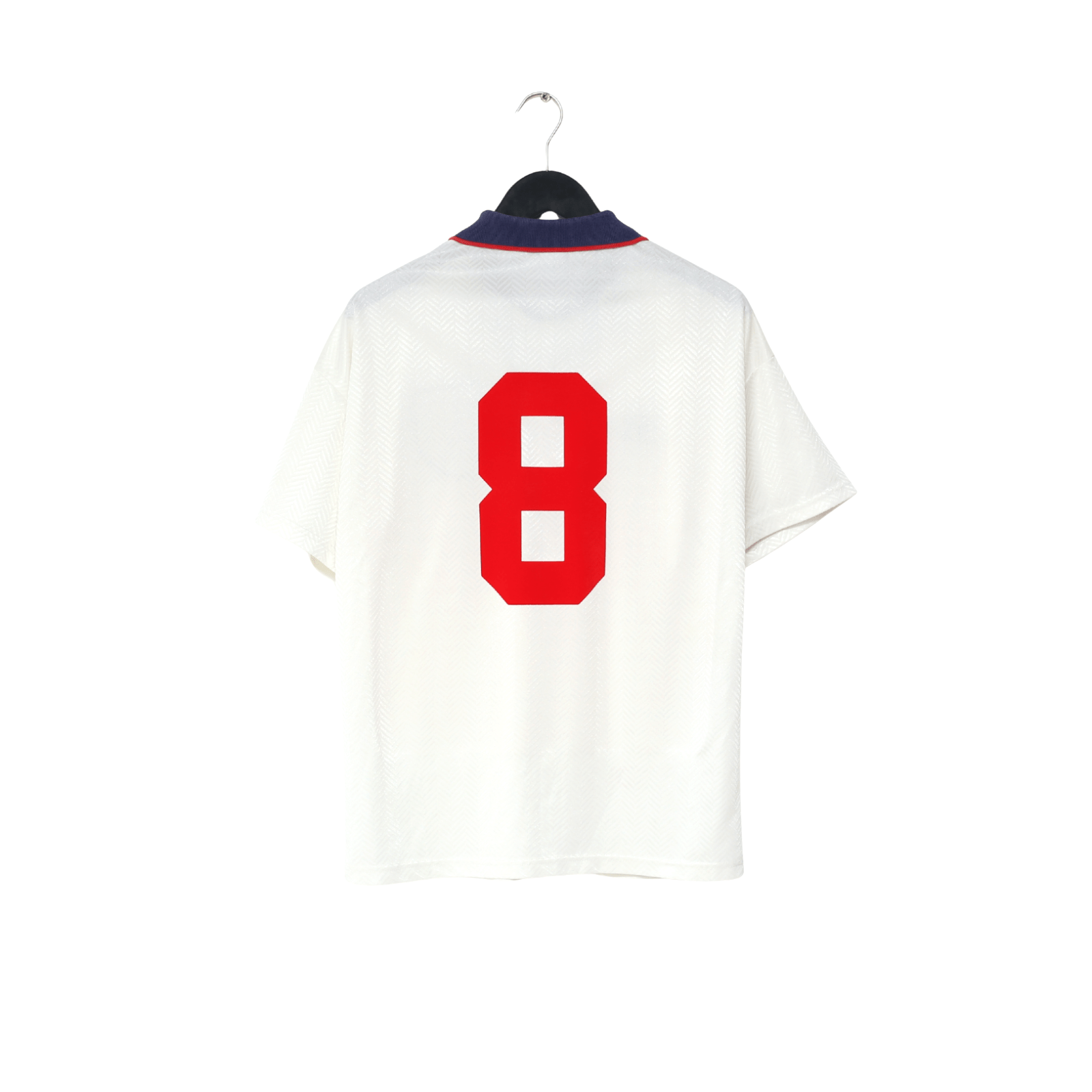 1993/95 GASCOIGNE #8 England Vintage Umbro Home Football Shirt (M)