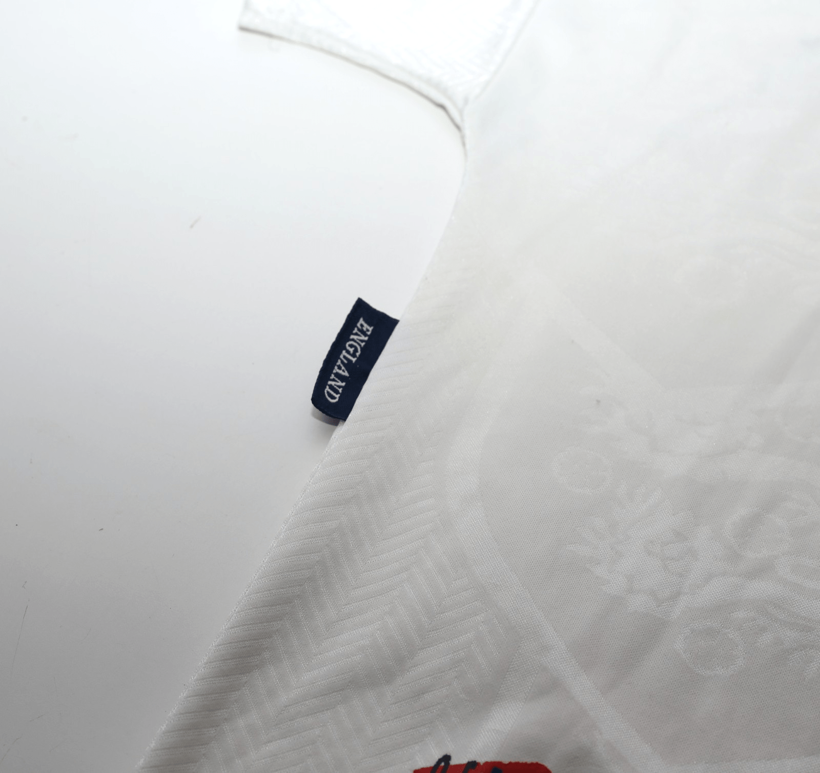 1993/95 GASCOIGNE #8 England Vintage Umbro Home Football Shirt (M)