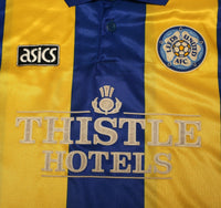 1993/95 LEEDS UNITED Vintage ASICS Away Football Shirt (XXL)
