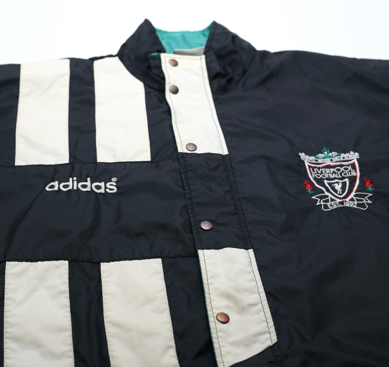 1993/95 LIVERPOOL adidas Football Rain Coat Jacket (M) 38/40