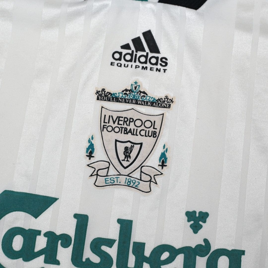1993/95 Liverpool Vintage adidas Equipment Away Football Shirt 44/46 (XL)