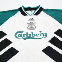 1993/95 Liverpool Vintage adidas Equipment Away Football Shirt 44/46 (XL)