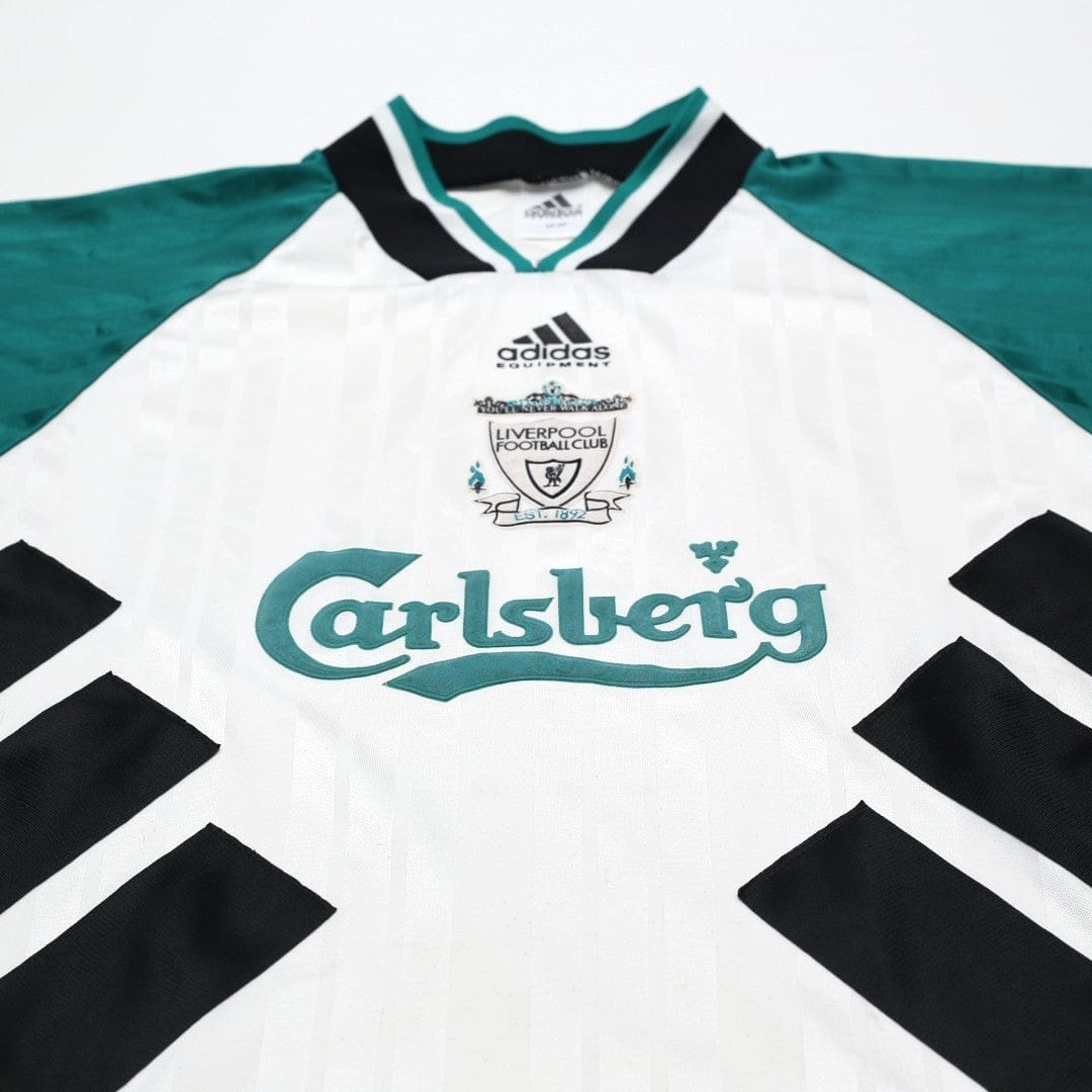 1993/95 Liverpool Vintage adidas Equipment Away Football Shirt 44/46 (XL)